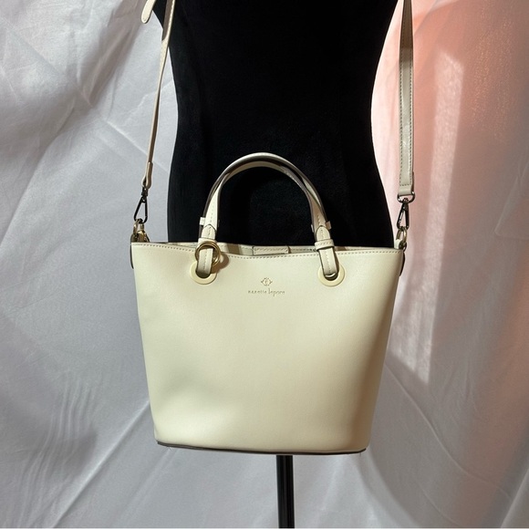 Nanette Lepore Shoulder Bag Tote Cream/Ivory NWOT - Picture 5 of 6
